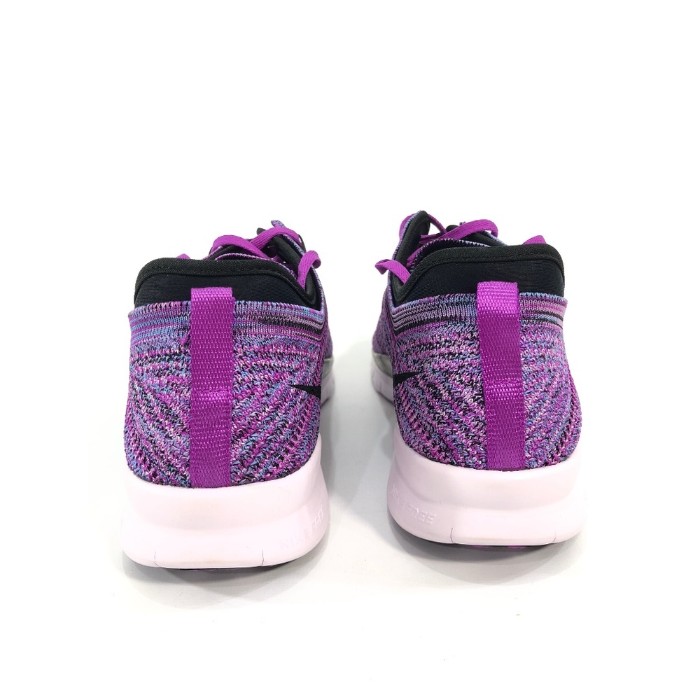 Nike Free TR Flyknit Vivid Purple Training Shoes - Picture 3 of 8